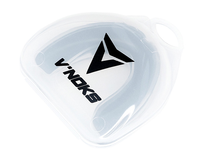Капа боксерська V`Noks 3D Gel Aria Black Кам'янське - фото 7