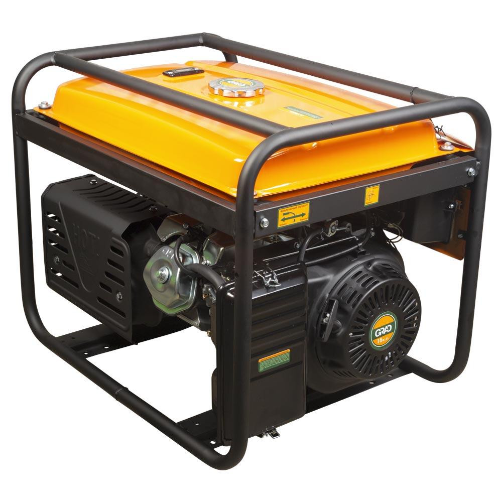 Генератор бензиновый 220В 7.0/7.5кВт 4-х тактный электрозапуск GRAD (5710985) Ровно - изображение 6