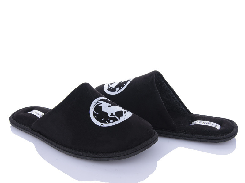 Капці Козеріг Знак зодіаку Чоловічі закритий носок Pago 22.12-19.01 чорний Одеса - фото 7