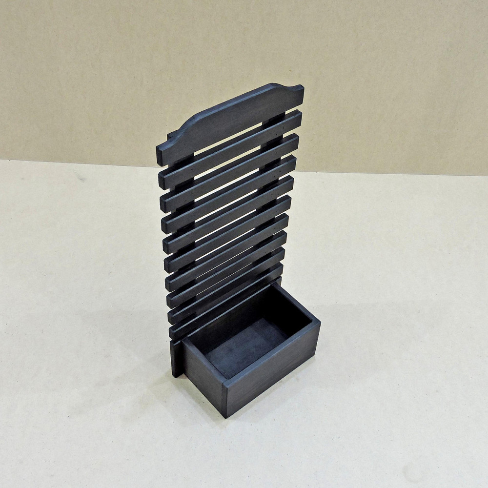 Полиця настінна для квітів "Сальвадор" венге Миколаїв - фото 6