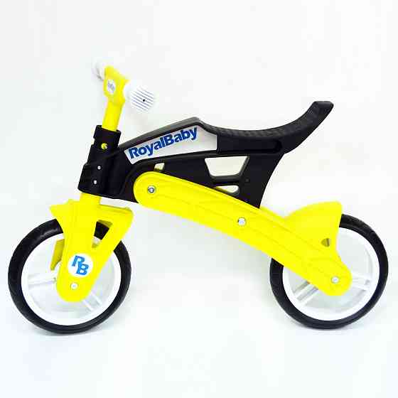 Беговел Real Baby, черно-желтый Київ