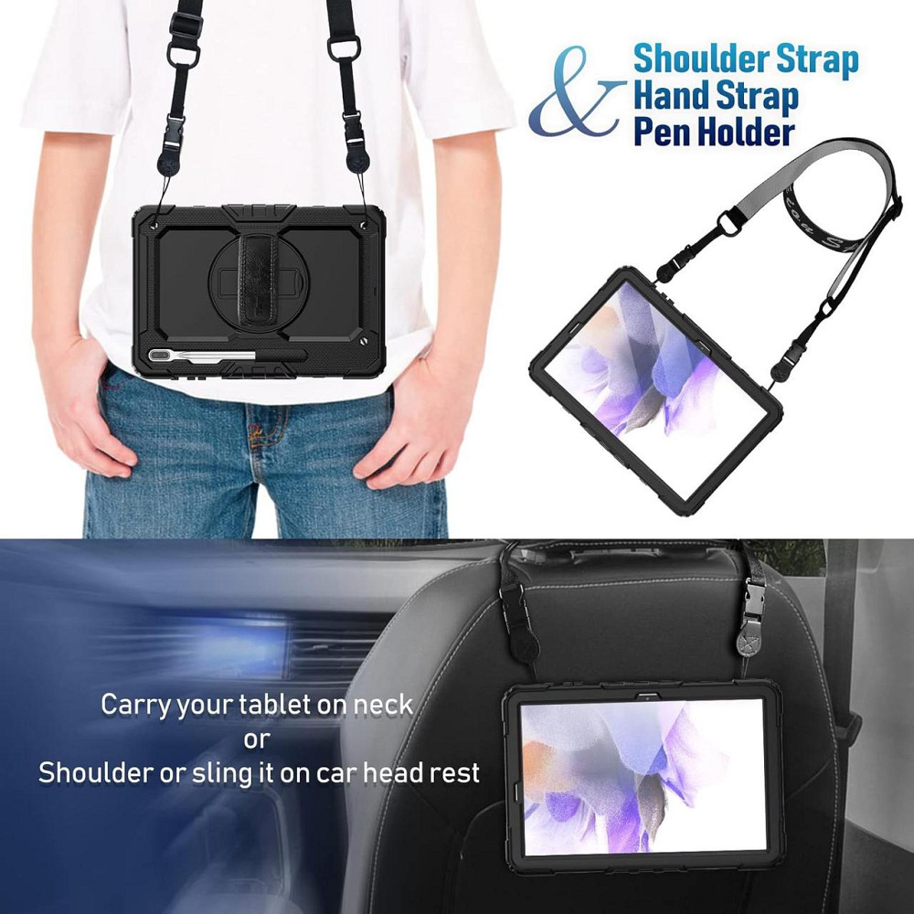 Фірмовий протиударний чохол Timecity на Samsung Galaxy Tab S7 FE/S7+/S8+ 12.4" Дніпро - фото 3