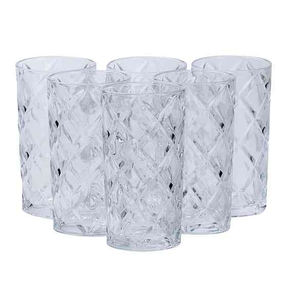Yiwu Набір склянок 6 шт по 400 мл прозорі Киев