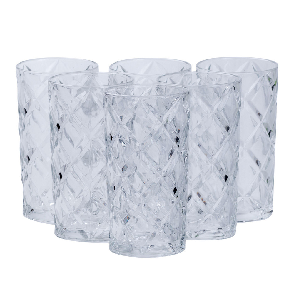 Yiwu Набір склянок 6 шт по 400 мл прозорі Киев - изображение 4