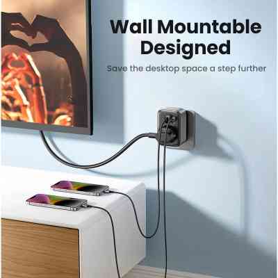 Зарядний пристрій Ugreen 3xUSB 30W Outlet Extender (2хUSB-A+USB-C) CD314 (90613) Вінниця