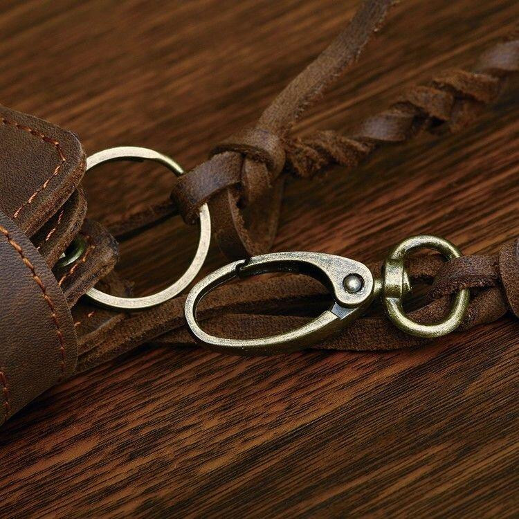 Мужской клатч из винтажной кожи Коричневый (Vintage) Киев - изображение 2