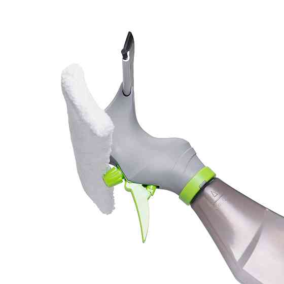 Щітка для миття вікон з розпилювачем скребок-щітка для миття вікон та скла HP-35015-25 Коломия