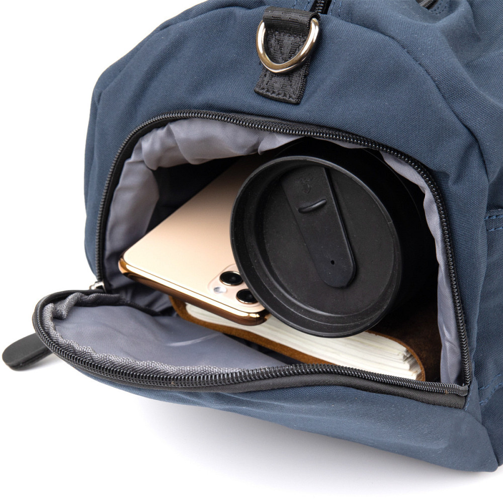 Спортивная сумка текстильная Синяя (Vintage) Киев - изображение 1