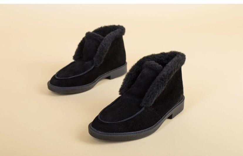 Daragani Черевики жіночі Daragani L24 чорні (зима, замша натуральна) (4245) 39 Коломия - фото 1