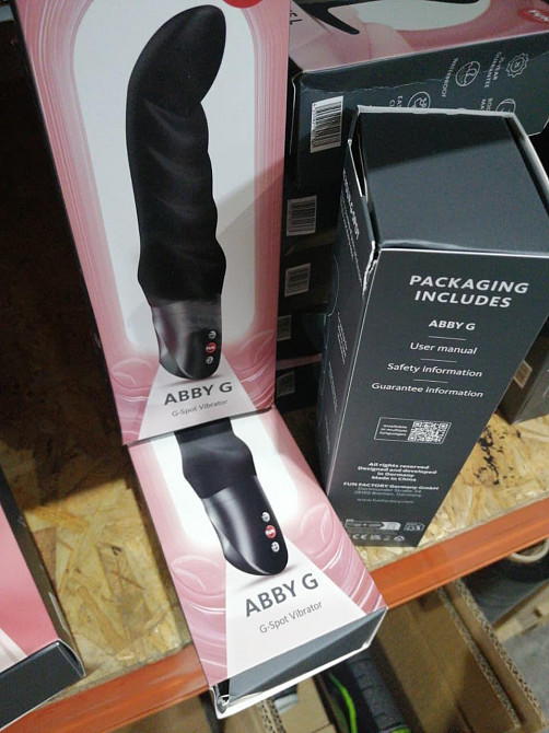 Вибратор для точки G Fun Factory Abby G Black (мятая упаковка!!!) Sex Aura Киев - изображение 2