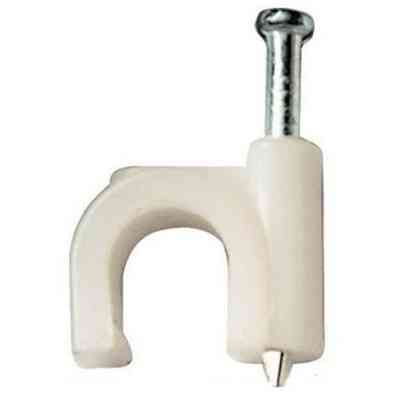 Скоба Ritar для крепления кабеля 4мм 100шт (СК4мм) Винница