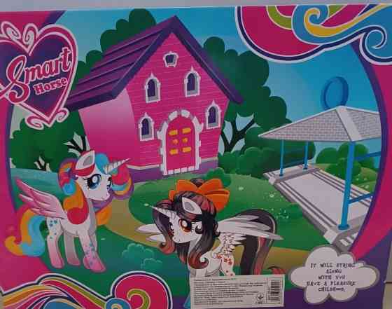 Набор пони с домиком и куклой. Харьков