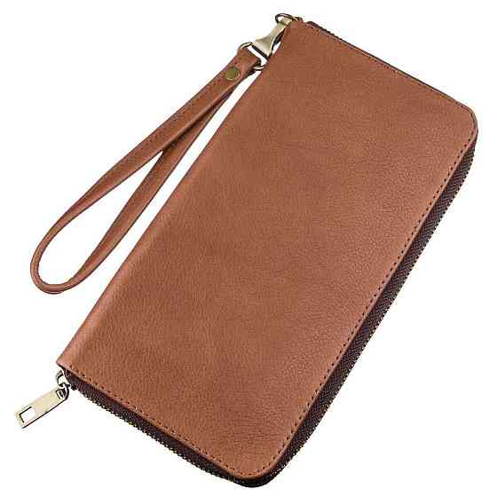 Мужской кожаный клатч SHVIGEL 19122 Коричневый Киев