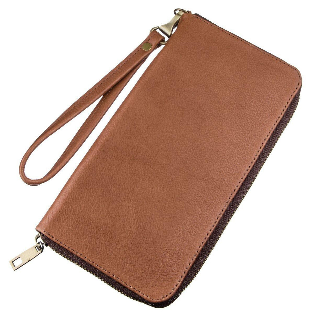 Чоловічий шкіряний клатч SHVIGEL 19122 Коричневий Київ - фото 2