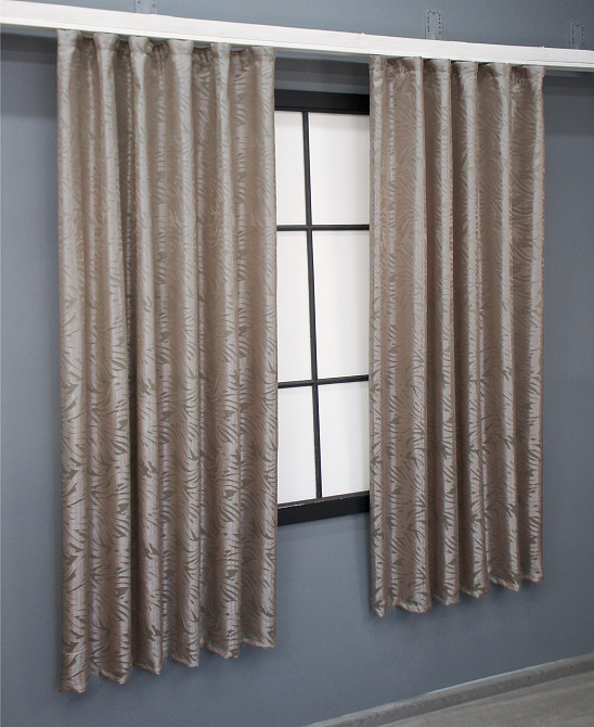 Комплект коротких штор VR-Textil Жакард Magic № 1606ш Пудровий 145х170 см 2 шт (35-0250) Київ - фото 3