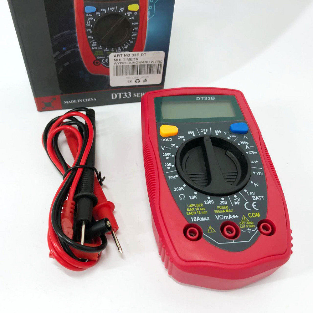 Мультиметр для електрообладнання, Якісний універсальний мультиметр Якісний KZ-28 Львів - фото 8