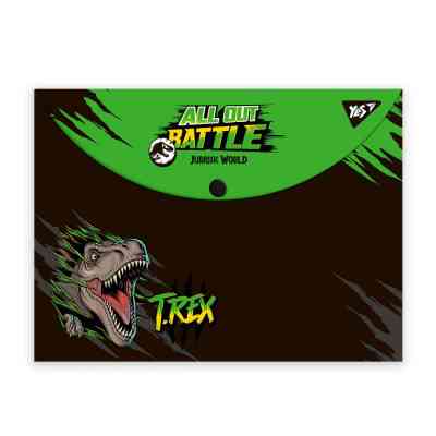 Папка - конверт Yes на кнопці А4 Jurassic World (492025) Вінниця