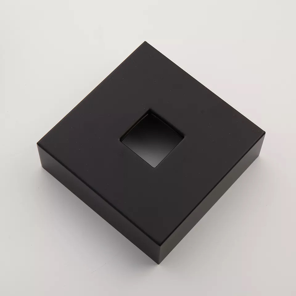 Змішувач для ванної підлоги, латунний матовий душовий гарнітур 2в1 кран і душова лійка Чорний Кам'янець-Подільський - фото 5