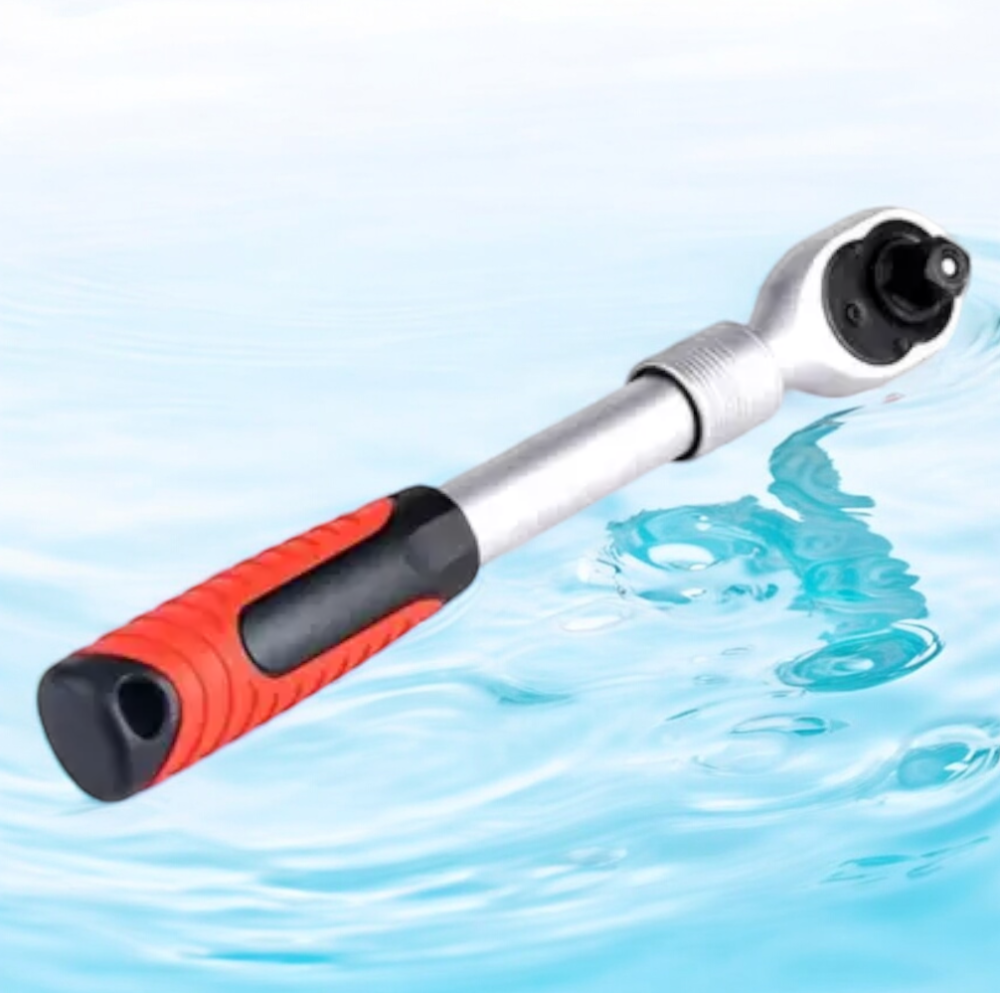 Ключ з трещоткою 1/4″ 72 зуба і редукторами 1/4 і 3/8 Одеса - фото 1