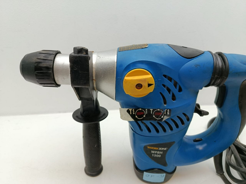 Перфоратор бочковий Workzone WPBH 1500 (1500 Вт, 4 Дж) (Товар вживаний) Луцк - изображение 2