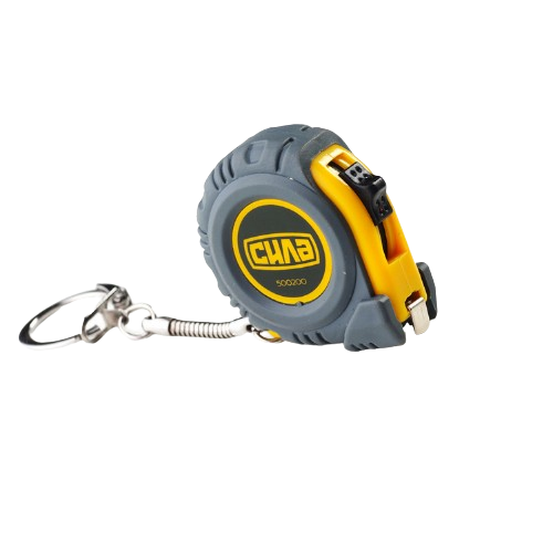 Рулетка брелок 1м*6мм СИЛА Житомир - изображение 1