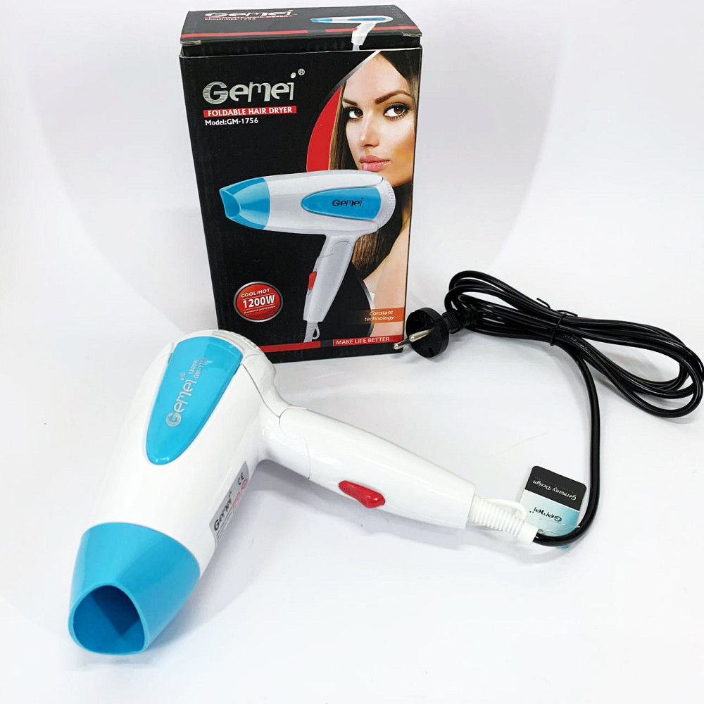 Портативный фен для сушки, Профессиональный фен для объема волос с регулируемой температурой CF-19 Львов - изображение 6