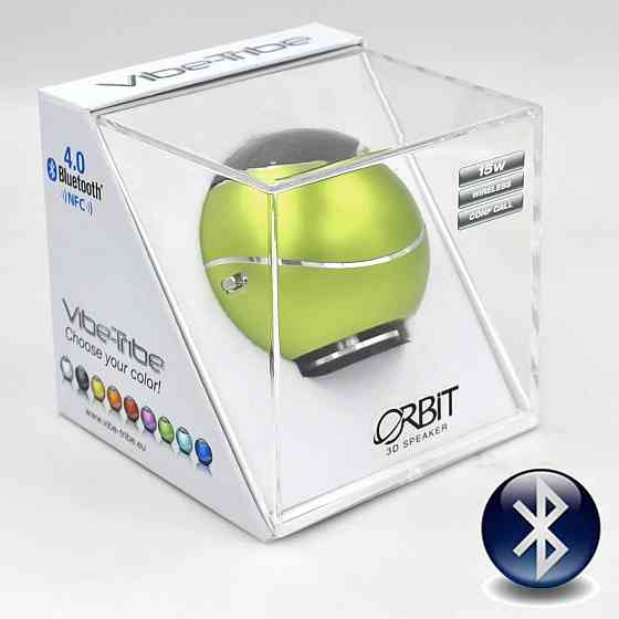 Віброколонка Vibe-Tribe Orbit speaker 15 Вт зелена Рівне