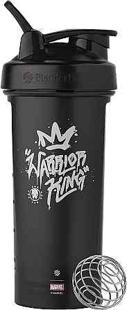 Шейкер спортивний BlenderBottle Classic Loop PRO 28oz/820ml Marvel Black Panther (600560) Кам'янське