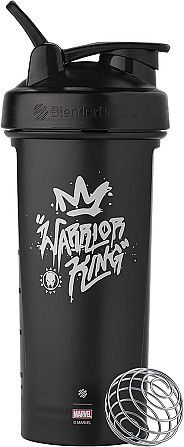 Шейкер спортивний BlenderBottle Classic Loop PRO 28oz/820ml Marvel Black Panther (600560) Кам'янське - фото 1