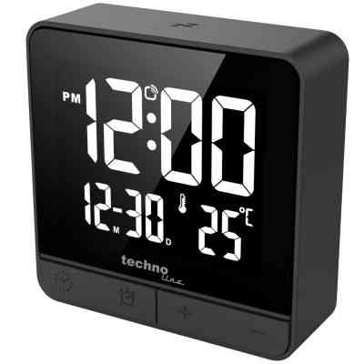 Настільний годинник Technoline WT375 Black (DAS302469) Вінниця
