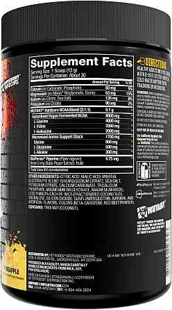 Аминокислотный комплекс Mutant Hardcore BCAA 390 г, Pineapple Луцк