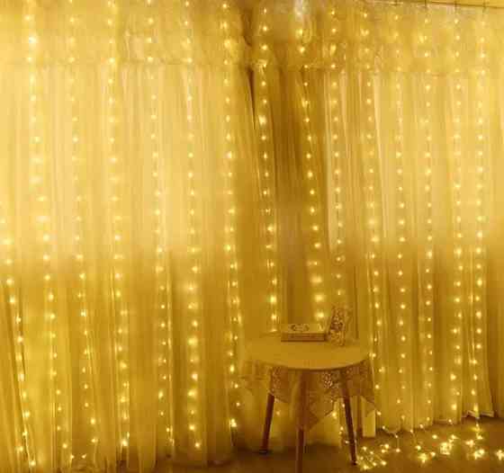 Гірлянда штора дротики 300 LED 3Mx3M USB Луцк