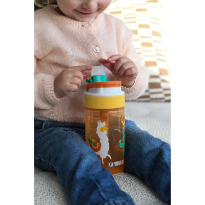 Пляшка для води Kambukka Lagoon kids Mexican Parade 400 мл жовта (11-04057) Вінниця - фото 8