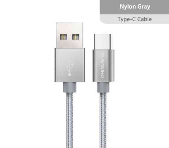 Type-C кабель Suntaiho 1 м Gray Київ