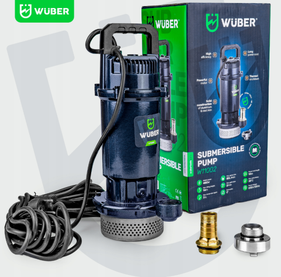Дренажний насос для брудної та чистої води Wuber 400Вт 5100л/год W11002 (Польща) Київ