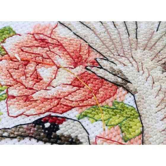 Набор для вышивания крестиком «На крыльях к мечте» AH-225 с пяльцами Винница