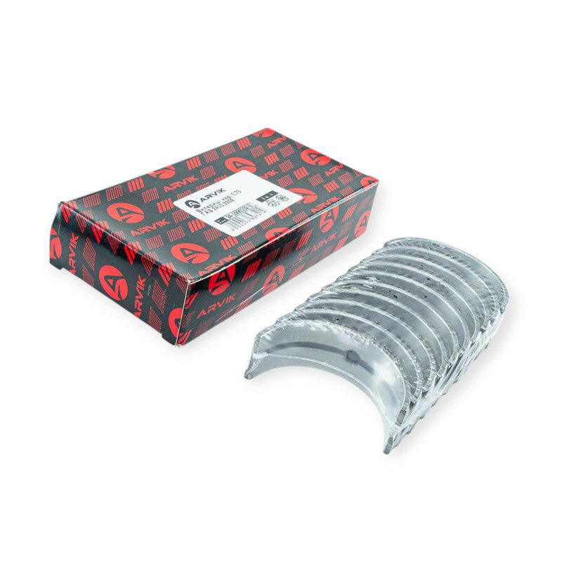 Вкладиші ГАЗ 2410 0,75 корінні колінвалу Мукачево - фото 1