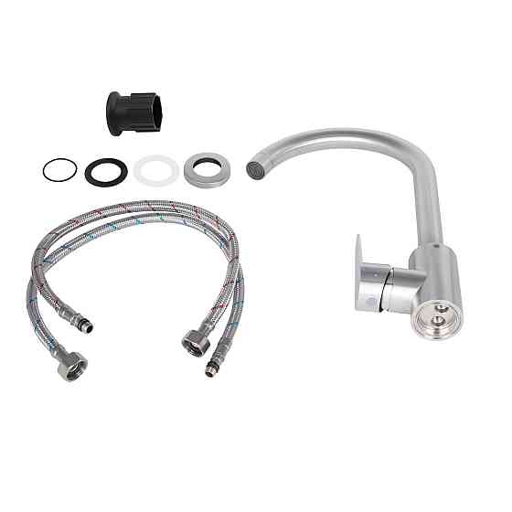 Змішувач для кухні Lidz Vida 015F (k35) LDVID015FNKS43355 Nickel Київ