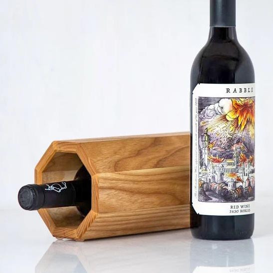 Настільна винна полиця "Плантей 1" сієна Миколаїв - фото 1