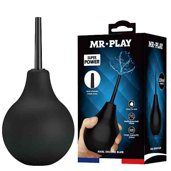 Анальный душ - Mr.Play Anal Douche Blkc Black Sex Aura Киев