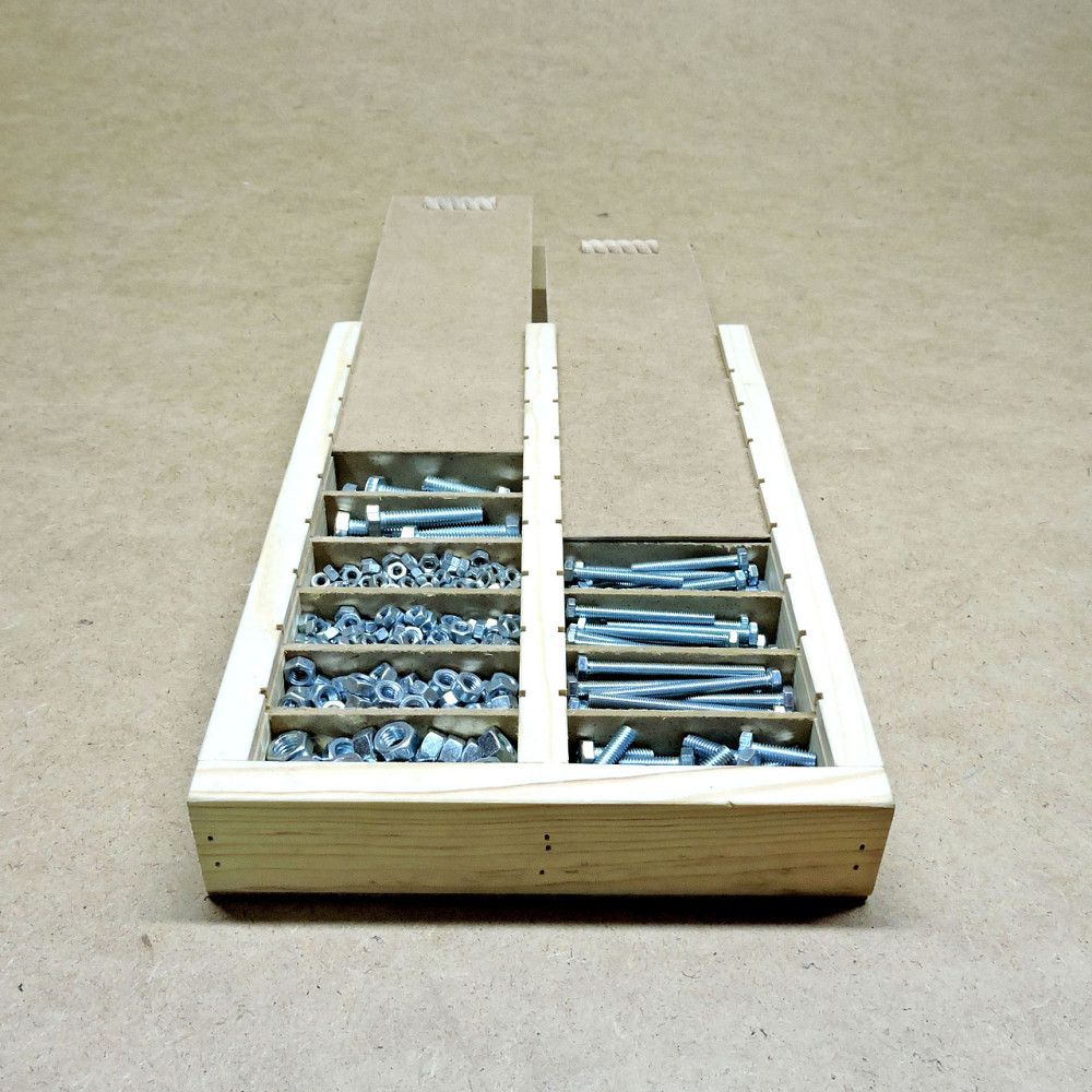 Набір 2х болтів і гайок М4-М8 1110шт Миколаїв - фото 7