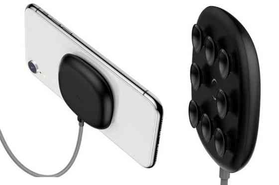 Бездротовий заряд Baseus Suction Cup Wireless Charger WXXP-01 (Чорне) Миколаїв