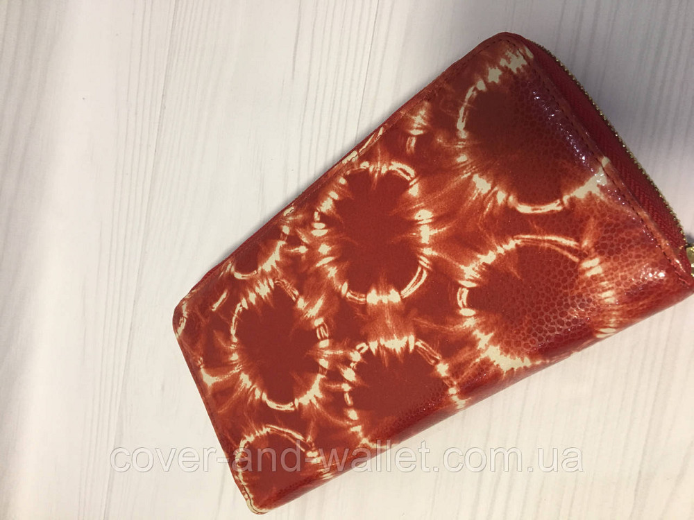 Модний жіночий гаманець на блискавці червоного кольору Moro Jenny Київ - фото 6