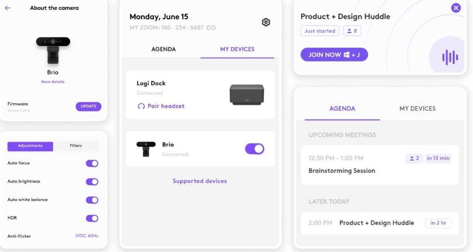 Набір для конференції Logitech Logi DOCK Focus Room Kit камера. Харків - фото 1