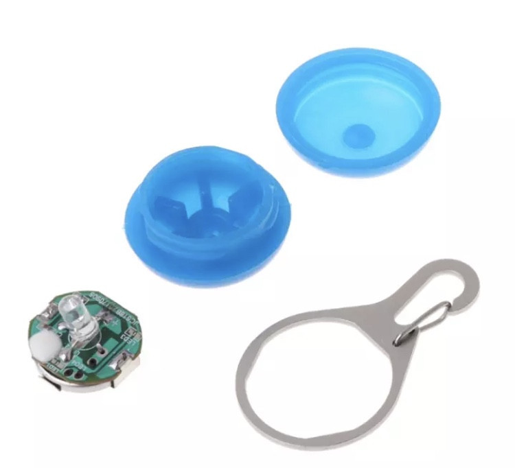 Светящийся брелок на ошейник для собак или котов, имеет три режима свечения зеленый Киев - изображение 6