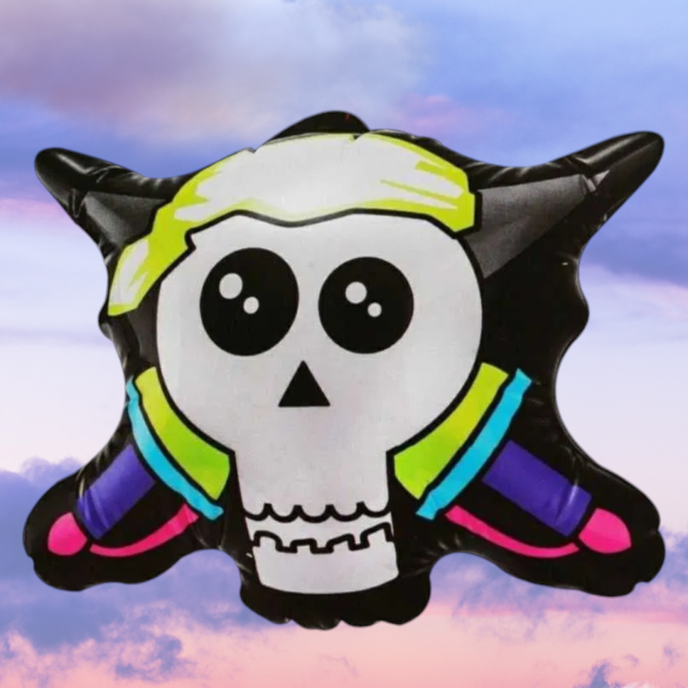 Кулька Хелловін Череп 39 на 31 см різнобарвний Київ - фото 2