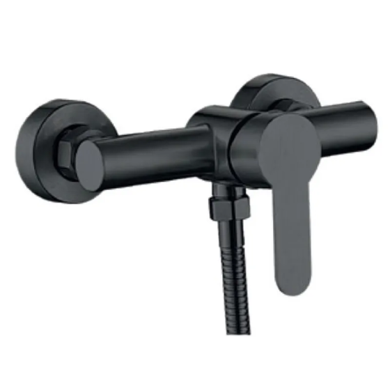 Змішувач для душу Zerix DAX-003 Black з нерж. сталі SUS304 (ZX4813) Київ