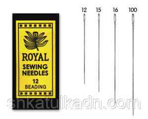 Набір голок для бісеру Royal (Японія) Beading 15 (25шт) Дніпро