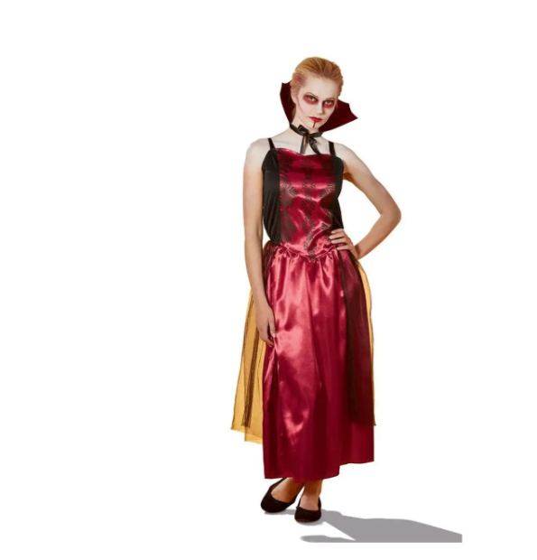 Плаття на Хеловін жіноче Вімпір L червоно-чорний Київ - фото 3