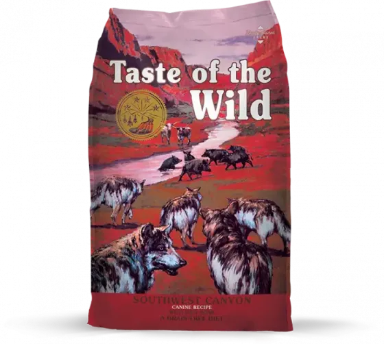 Taste of the Wild Southwest Canyon (Тейст оф зе Вайлд Саутвес Канйон Дікій кабаан) беззерновий корм для собак 12.2 кг. Запоріжжя